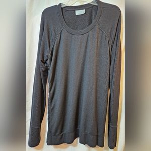 Athleta modal Luxe Scoop Neck Long Sleeve Sweater Size XLarge (rh3)